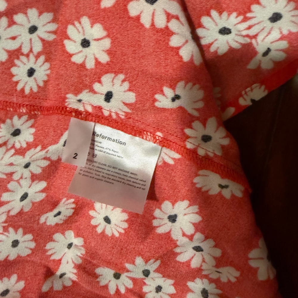 Reformation Scarlet Floral Midi Dress - Picture 5 of 9